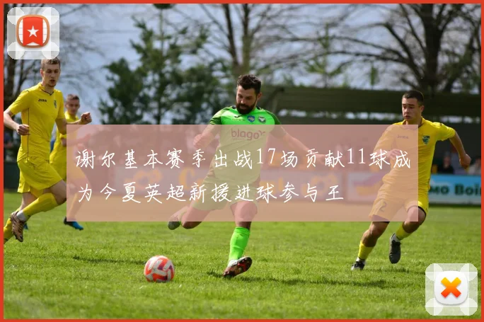谢尔基本赛季出战17场贡献11球成为今夏英超新援进球参与王